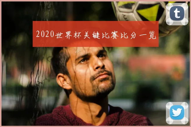 2020世界杯关键比赛比分一览